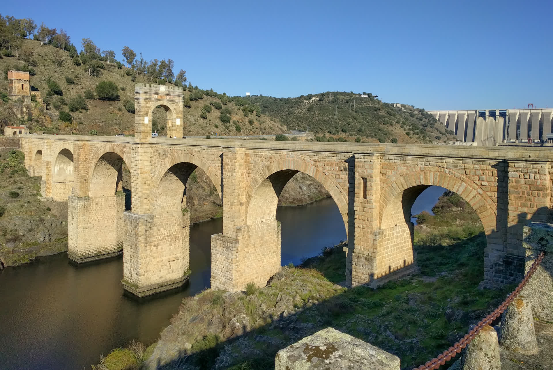 Puente romano de Alcántara sobre el Tajo